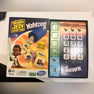 Hasbro Star Wars Young Jedi Yahtzee Jr. - Yellow and Blue